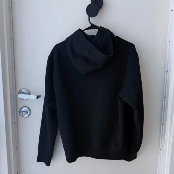 Unisex UNIQLO Airism Dry-EX Black Zip Hoodie Jacket S Quick-Dry Stretch 477284 - Picture 2 of 4